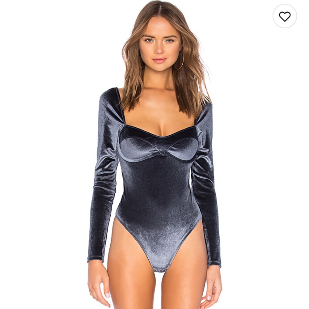 Reece velvet bodysuit by thistle and spire
